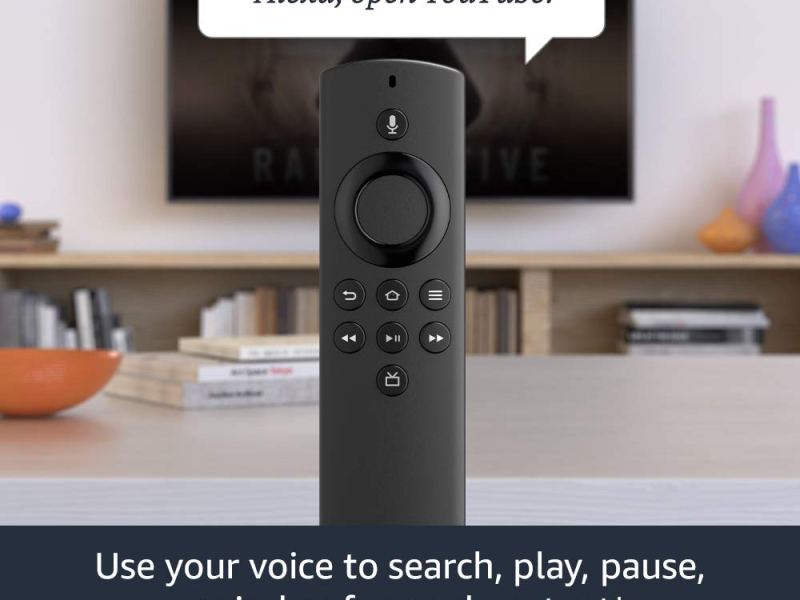 Best alexa voice remote with no power and volume buttons