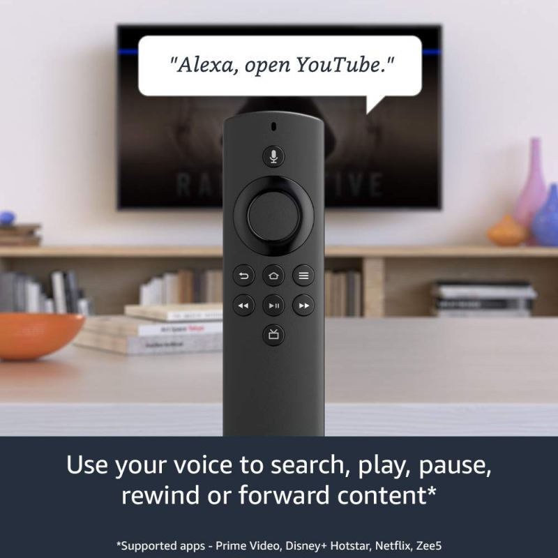 Best alexa voice remote with no power and volume buttons